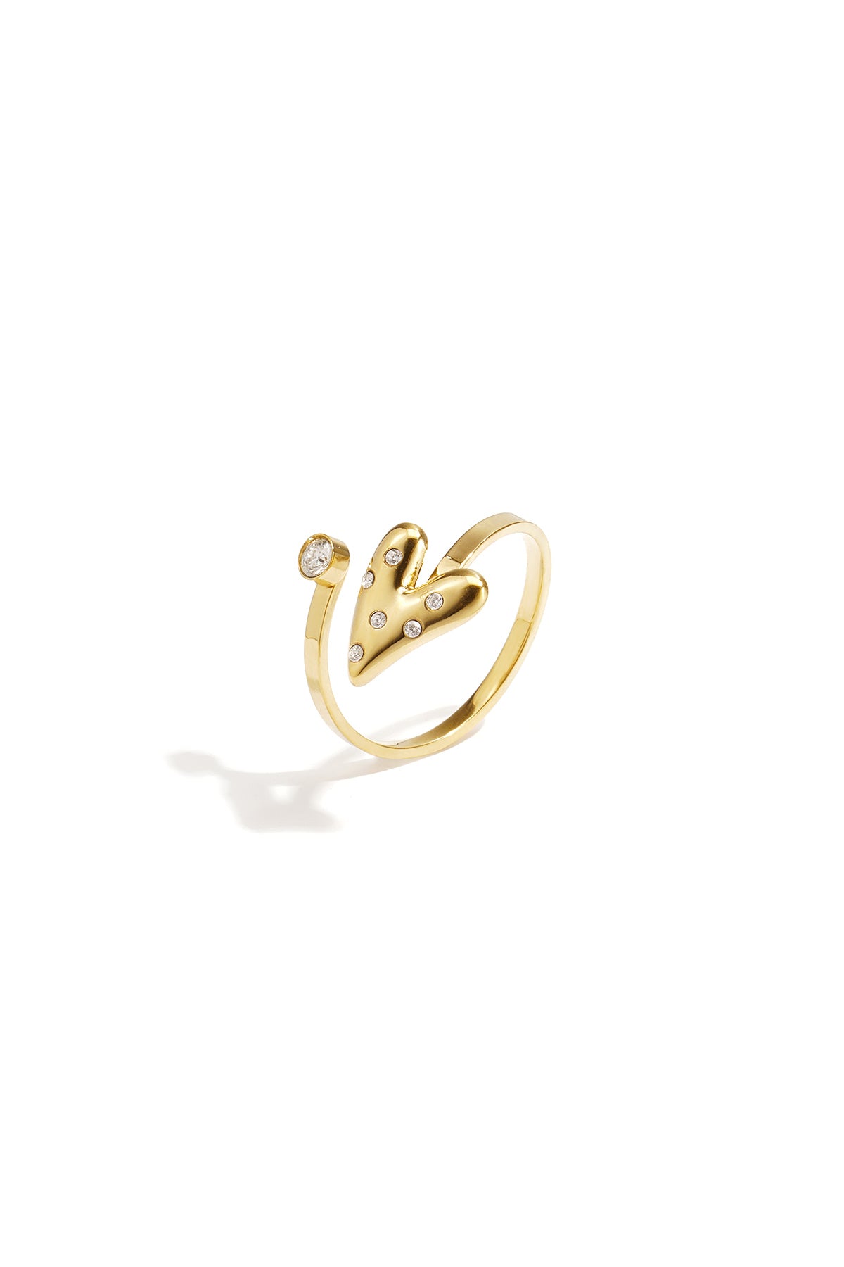 Diamond Heart Ring