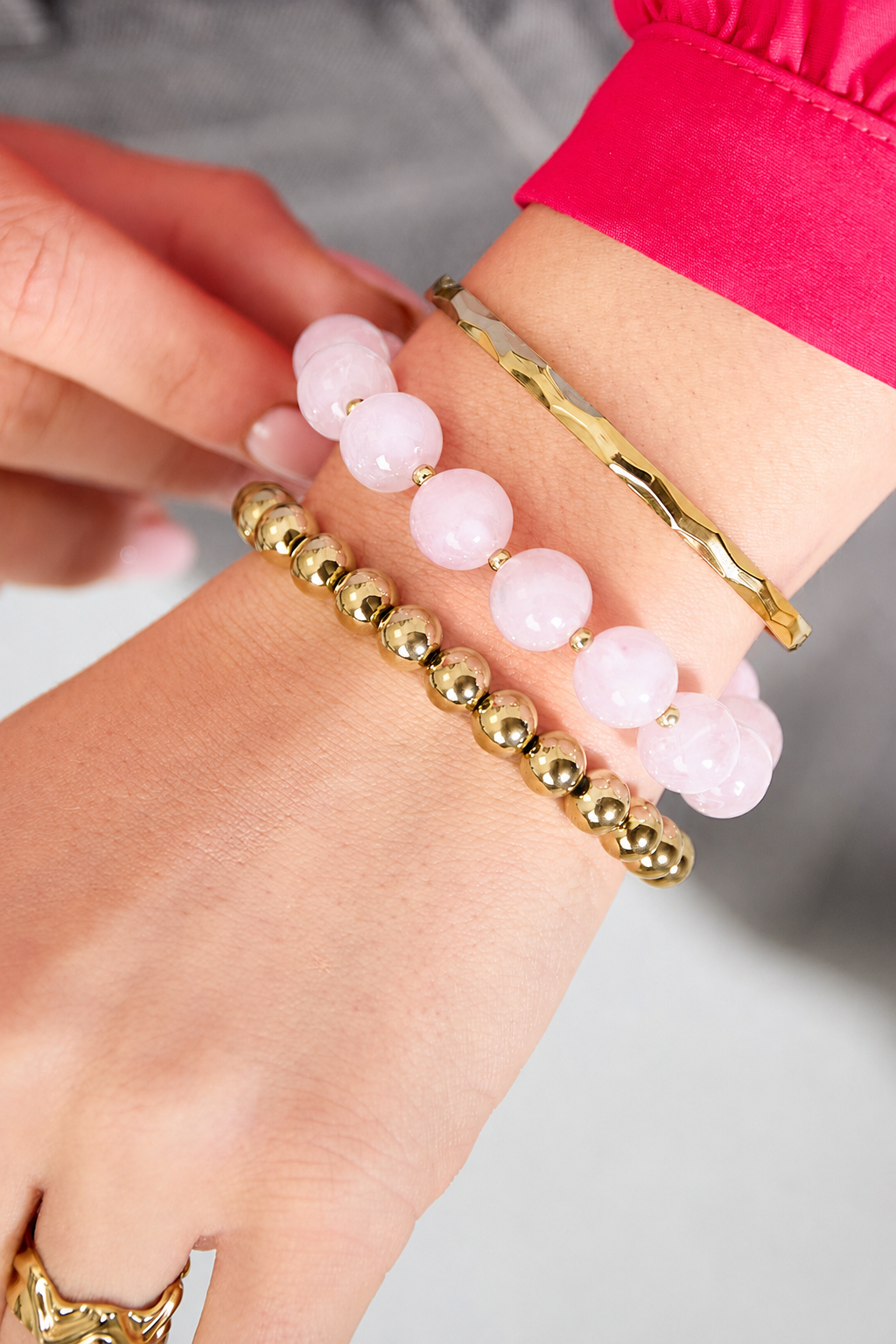 Blush Bracelet Set