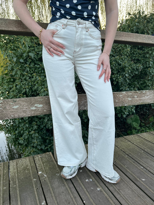 Paris Wide Leg Jeans