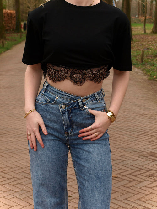 Nova lace tee