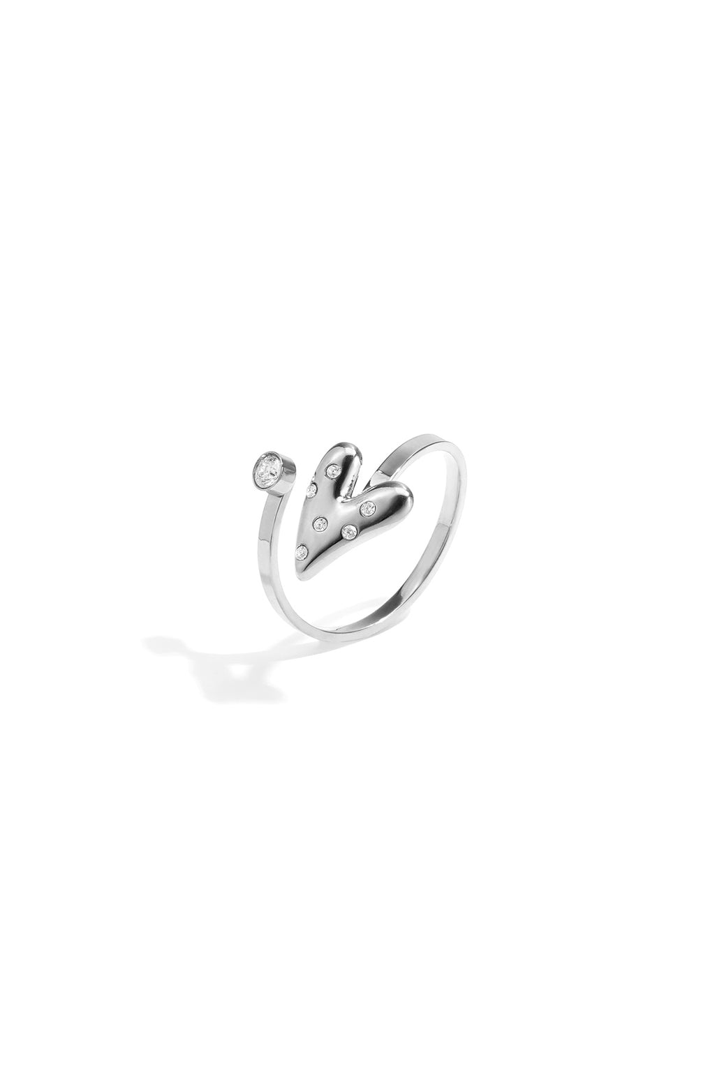 Diamond Heart Ring